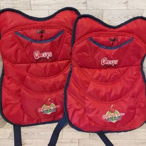 YADIER MOLINA Backpacks Chest Protectors STL Cardinal's KIDS CLUB Baseball Lot 2
